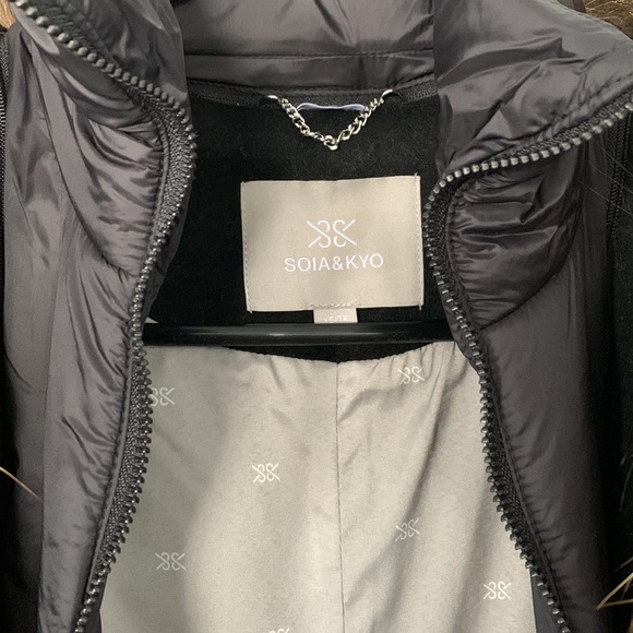 Soia and Kyo black Charlena wool coat - XS - Picture 5 of 7